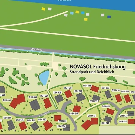 Hébergement de vacances Friedrichskoog-deichblick 14 *